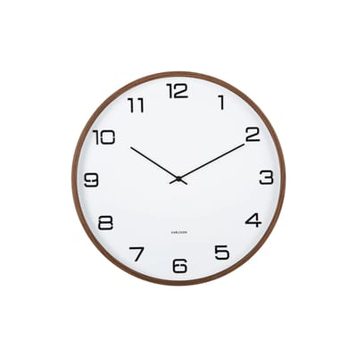Karlsson Wandklok Delicado Large - Wit - Ø50.8cm - Wandklok Modern