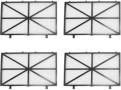 Dailygoods- Filters Ultrafijn - Vervangend Onderdeel - Zwembadreiniger - 4 Stuks - ABS-Kunststof - Gewicht 355 g - Zwembadfilter