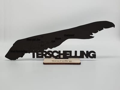 Terschelling 11x30cm natural/black