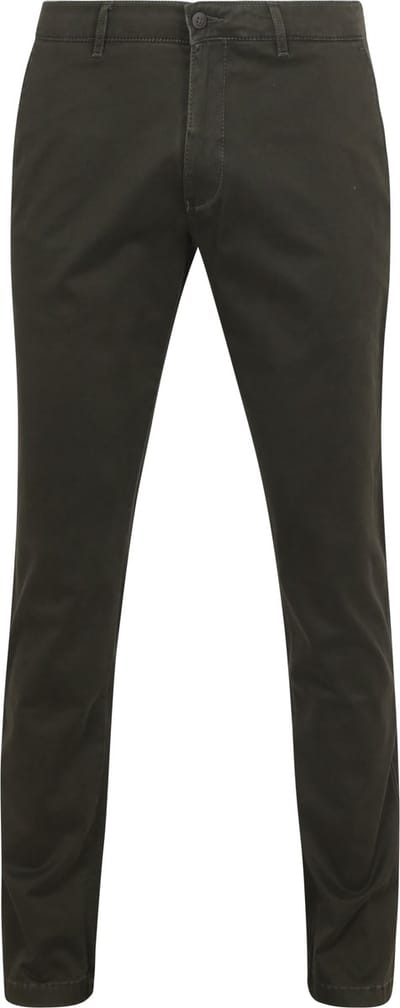 Steppin' Out Chino broek Newbury Olive - Maat 46 - Heren - Mannen broeken