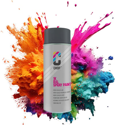 CROP RAL 7024 Zijdeglans Grafietgrijs spuitbus 400ml