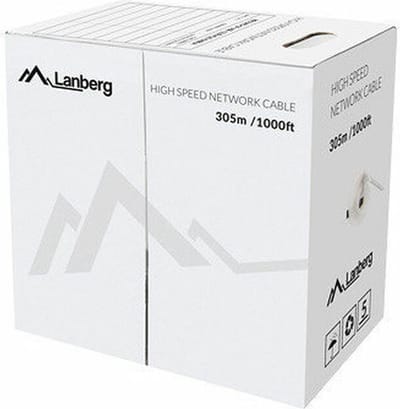 Lanberg LCU5-12CU-0305-R netwerkkabel Rood 305 m Cat5e U/UTP (UTP)