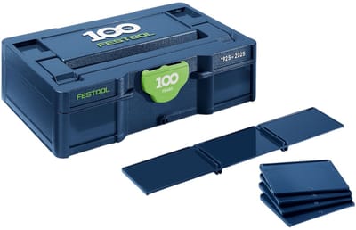 Festool SYS3 S 76 100Y Systainer gereedschapskoffer 265 x 171 x 71 mm ( 578728 ) 100Y jubileumeditie