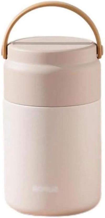Geïsoleerde Waterkoker - Keramische kan - Warme dranken bewaren - Ergonomisch handvat - 800 ml - Wit