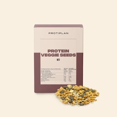 Protiplan - Vegan Geroosterde Zaden Mix - 7 x 25 g - Low carb snack - Eiwitrijk