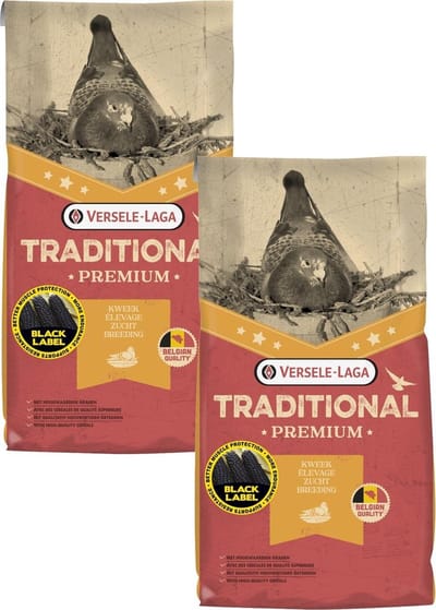Versele-Laga Traditional Premium Black Label Master Kweek - Duivenvoer - 2 x 20 kg