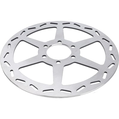 Rotor de Frein à Disque pour Mini Vélo 180mm avec Plaquettes de Remplacement pour Mega Moto Classic 80cc MM B80 105cc MM B105 1000w Électrique white