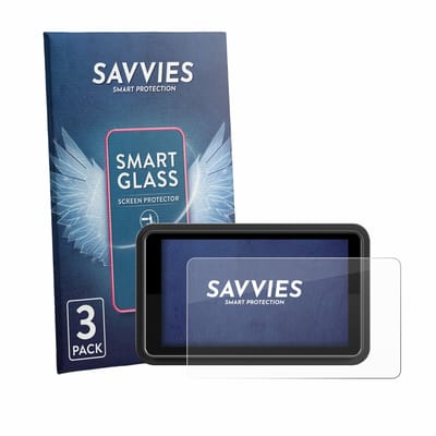 3 Stuks Savvies Screenprotector - geschikt voor Atomos Ninja TX GO 5" - beschermfolie glas transparant