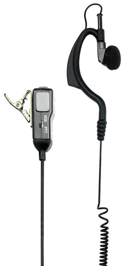 Midland MA-21D Earphone Flex Earhook C709 voor portofoon 2Pins Midland