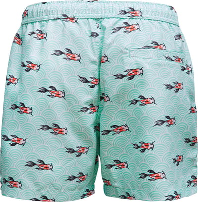 Björn Borg Heren Swim short LOOSE SHORTS SYLVESTER SYLVESTER- Lichtblauw - Maat S