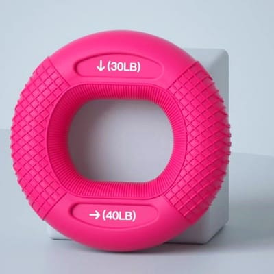 Gripkrachttrainer voor Onderarm en Vingers - Verstelbare Siliconen Vingertrainer voor Fitness en Stressvermindering