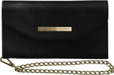 iDeal of Sweden Mayfair Clutch Velvet Black iPhone SE (2020) / 8 / 7 / 6(s)