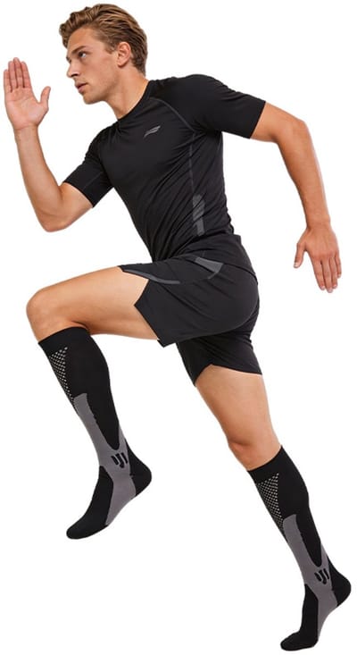 Compressie Sokken - Sportsokken - Kousen - Unisex - Heren en Dames - Maat M