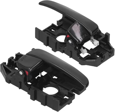 Dailygoods- Deurklink Slijtvast - ABS-materiaal - Vervanging voor Hyundai Elantra 2001-2006 - Handgreep - Eenvoudige Montage - Robuust en Duurzaam - Deurgreep