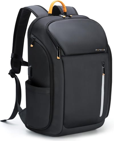 Waterdichte Business Laptoptas voor Heren, 18 inch, Geschikt voor Reizen