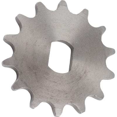 Gietijzeren tandwiel Elektrische scootermotor Montagegat Middenmotor Accessoire 14-tooth sprocket gray