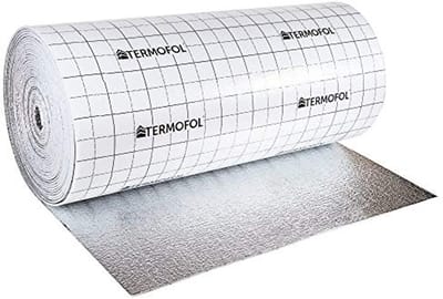 Reflecterende Schuimisolatie voor Thermische Isolatie en Geluidsabsorptie - 3 mm of 5 mm Dikte, 100 cm Breed