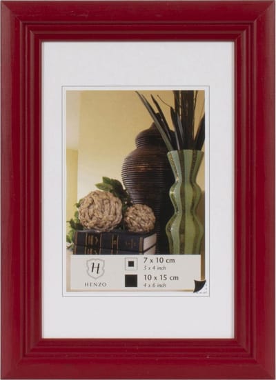 Fotolijst - Henzo - Artos - Fotomaat 10x15 cm - Rood
