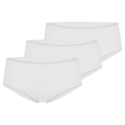 Schiesser Dames naadloze panty 3 pack Invisible Cotton