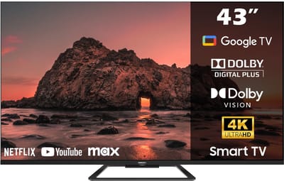 Horizon 43HQ8590U/D QLED Google TV 43 Inch – 4K Ultra HD – Bluetooth – Google Assistant – Google Cast – 2024