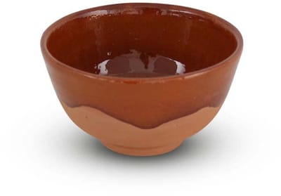 Safaary - Marokkaanse Kom Bruin-Naturel Terra-Ø 13 x 7cm