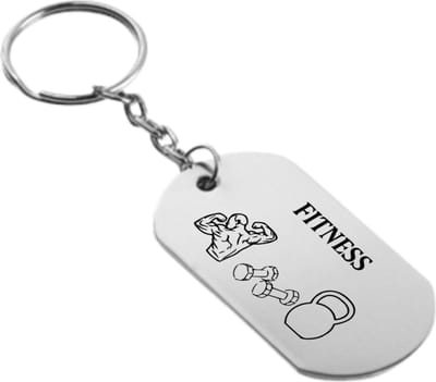 Akyol - Fitness sleutelhanger - Gym - Sport - Leuk cadeau voor iemand die van fitness houdt