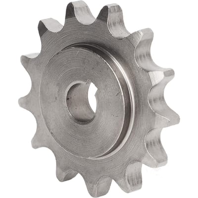 Pignon 428 13T Acier au Carbone Pignon de Chaîne de Moteur pour MY1016 MY1018 Moteur Réducteur gray