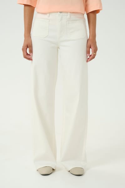 Dames Wide Leg Jeans KAFFE Karla