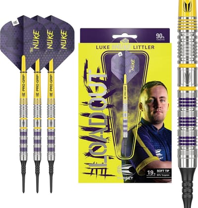 Zachte Tip Darts 19G 90% Tungsten Set - Elektronische Darts met Pixel Tips en Professionele Shafts