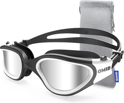 Gepolariseerde Zwembril UV-Bescherming Anti-Mist voor Heren en Dames | Helder Zicht voor Triatlon en Zwemmen