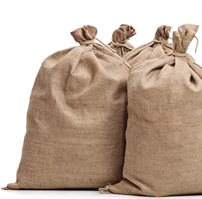 Jute zakken 22" x 36" - Perfect voor tuinieren en zak races - Set van 10