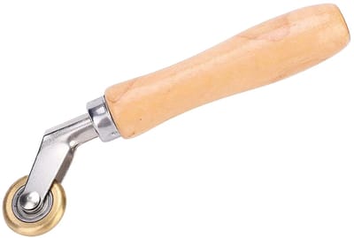 Handmatige Lastechniek Roller voor Waterdichte Membranen - Hoeknaad, Messing Drukwiel, TPO Dak Gereedschap, Staal Naadroller voor PVC, TPO en EPDM Materialen