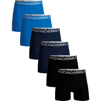 Muchachomalo Heren Boxershorts – 6 Pack – Microfiber – Sneldrogend – Heren Ondergoed – Sport Ondergoed – Onderbroeken Heren