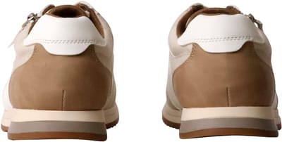 Laken lage sneakers met veters
