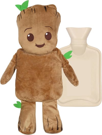 Kruik met Zachte Hoes - Natuurrubber 1L voor Optimaal Comfort