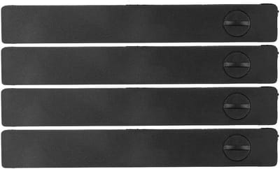 4-Delige Dachträger Schalen Endkappen Bescherming, Gepäckdrager Accessoires voor Focus MK2 2005-2012, Hoogglans Zwart, 1339647 4M51-A504A00-AA