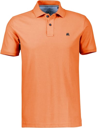 LERROS Poloshirt van Cool & Dry-piqué, grote maten , Maat: 3XL , Kleur: PALE PAPAYA , 60% katoen, 40% polyester