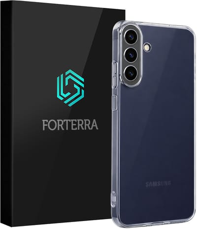 Hoesje Geschikt voor Samsung Galaxy A37 - Sterk & Shockproof - Siliconen Case - Hoes Cover - Transparant