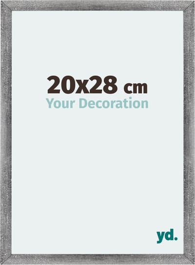 Your Decoration - Fotolijst 20x28 cm - MDF - Grijs Geveegd - Mura