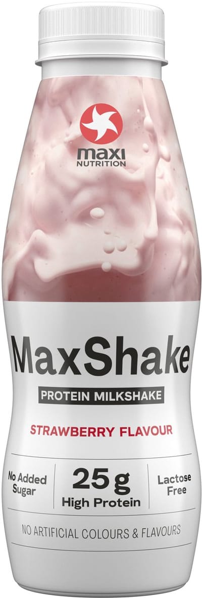 Maxi Nutrition Maxshake Strawberry Lactose Free (330 ml)