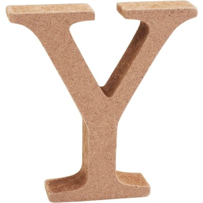 VBS MDF-brieven - Letter "Y"