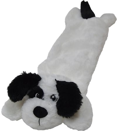 Animal Boulevard Classic Woofles Hondenspeelgoed Terriër - Flattie met Crunchy - Maat S: 28 cm