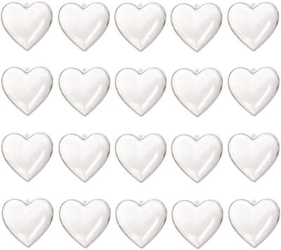 Hart Ballen DIY Decoratie Transparant