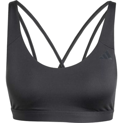 Adidas All Me Essentials Sportbeha Met Medium Impact Zwart XS Vrouw