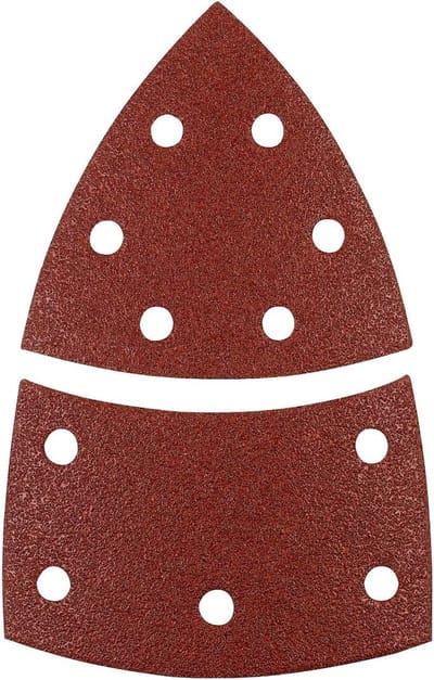 KWB schuurschijf 100 x 62, 93 mm - Korrel 80 - Klittenbandhechting - 496108 - 5 stuks