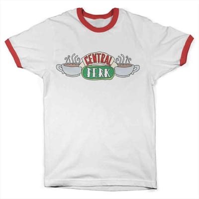 Friends Heren Tshirt -S- Central Perk Wit