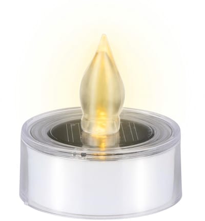Flickering tealights solar 2pc