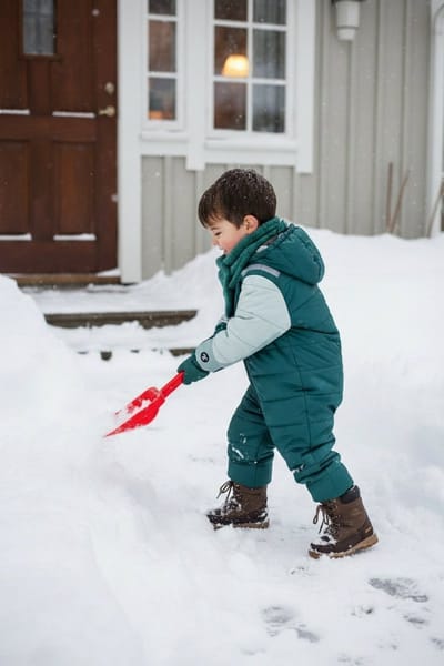 Ducksday Winterpak – Skipak voor baby’s – Sneeuwpak – Snowsuit – Waterdicht & PFAS-vrij – Gerecycled Polyester – Maat 62 – Breeze