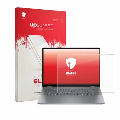 upscreen - Screenprotector voor HP OmniBook X Flip 2-in-1 AI 16-cc0796ngx - Folie Beschermfolie Beschermglas transparant