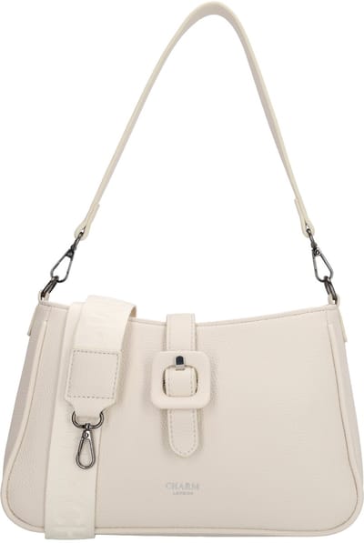 Charm London Uptown Crossbodytas - Schoudertas - Dames - Schouderband - Gebroken wit